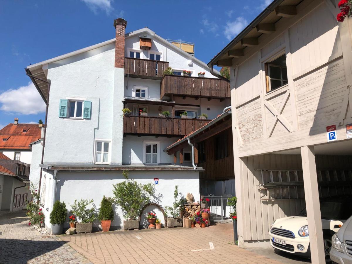 Altstadt Ferienwohnung Guade Zeit Füssen Exterior foto